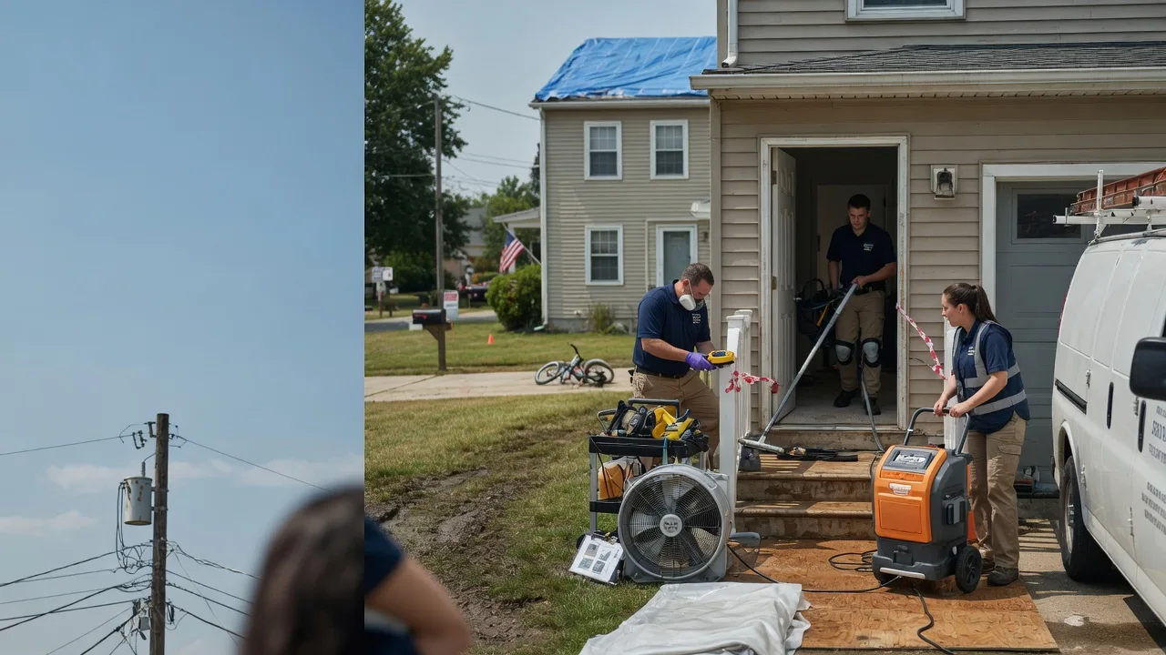 Water Damage Repair in Lackawaxen, PA near me